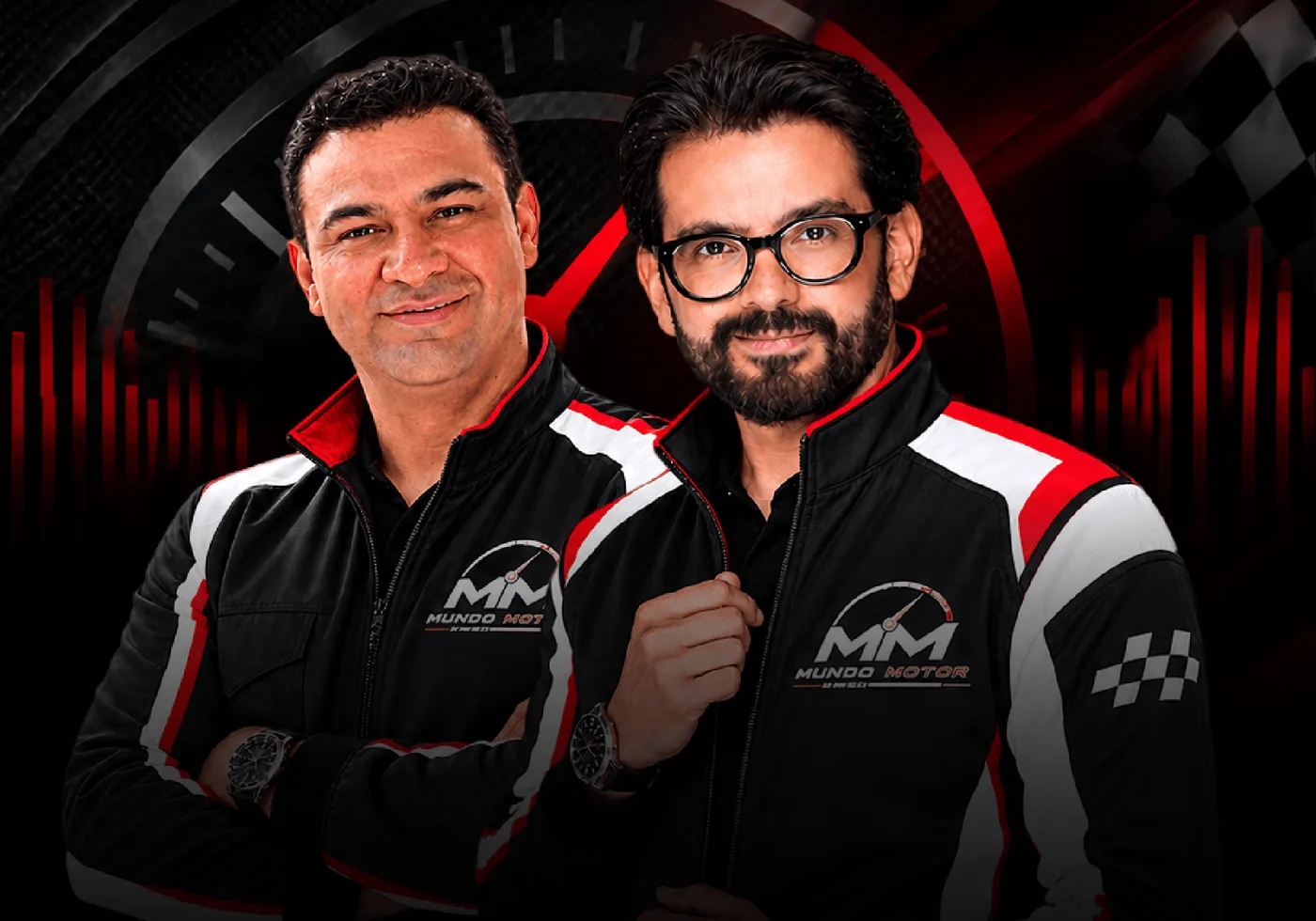 Ray Jauregui y Marco Morales, conductores de Mundo Motor
